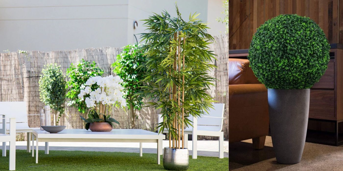Plante Artificielle Magnolia 120 Cm Avec Pot Blanc – Arbre Décoration Intérieur/Extérieur, Fausse Plante Réaliste