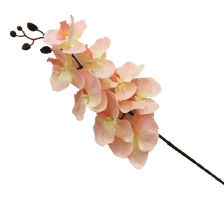 5-Branches-orchidées-artificielles-105cm-8-fleurs-rose-clair